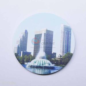 Fountain Pattern Round Cup Mat/Cup Coaster