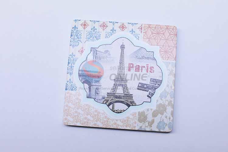 Tower Pattern Square Cup Mat/Cup Coaster