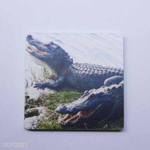 Crocodile Pattern Square Cup Mat/Cup Coaster