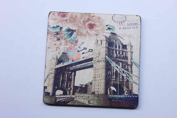 Bridge Pattern Square Cup Mat/Cup Coaster