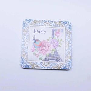 Flower Pattern Square Cup Mat/Cup Coaster