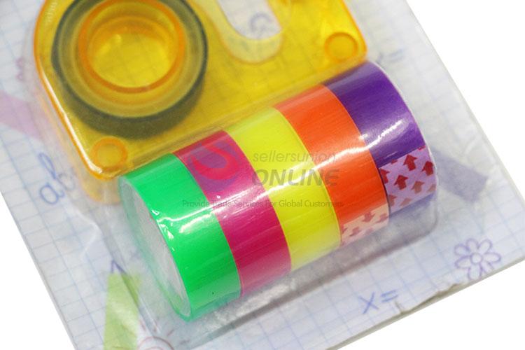 Wholesale Colorful Adhesive Tape with Tape Dispenser for Sale