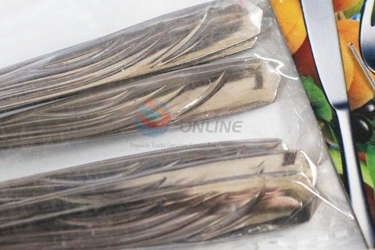 Simple top quality low price 6pcs forks