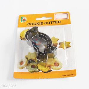 Cheap top quality 3pcs biscuit moulds