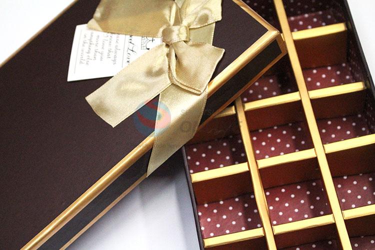 Fashion Chocolate Box Gift Box for Wholesale