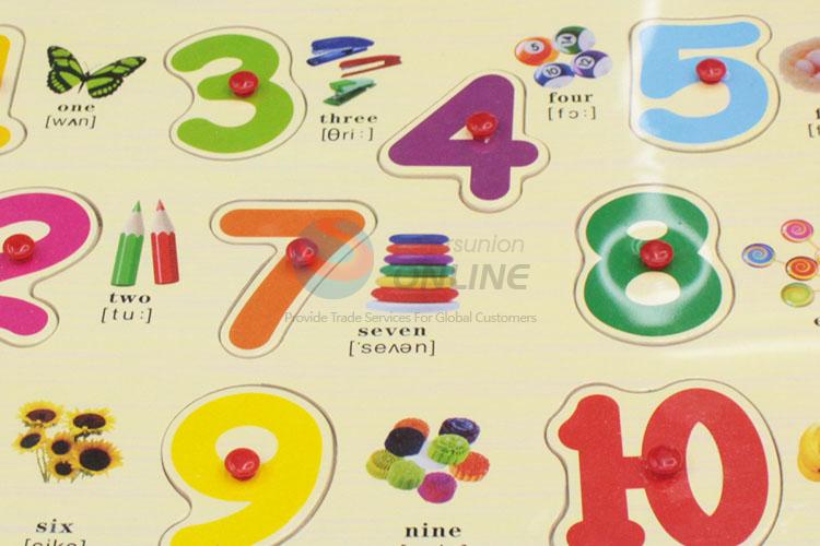 Wholesale New Fashion Letters Wooden Jigsaw Puzzle