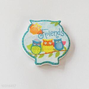 Top selling owl shaped fridge magnet 