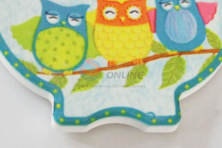 Top selling owl shaped fridge magnet 