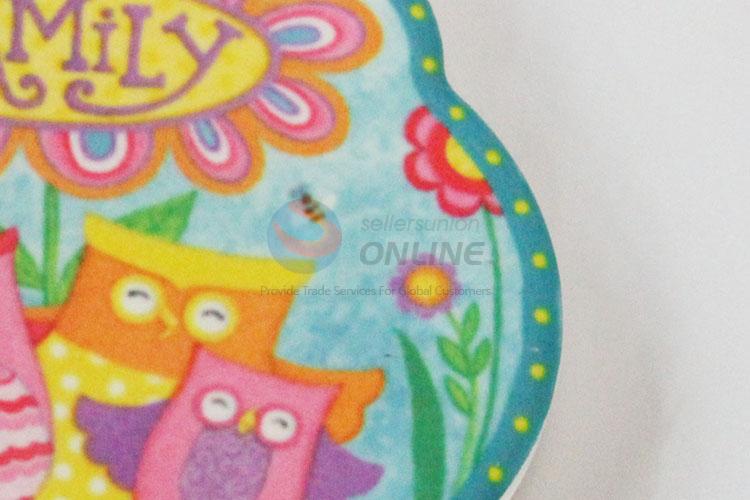 Hot sale lovely owl shaped fridge magnet 