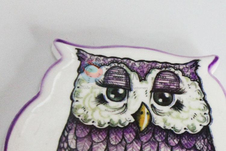 High quality lovely owl shaped fridge magnet 