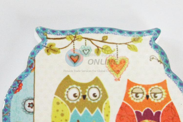 Super quality owl shaped fridge magnet 