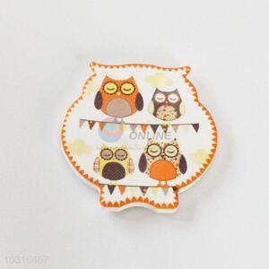 Newest cheap owl shaped fridge magnet 