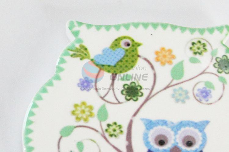 Hot sale lovely owl shaped fridge magnet 