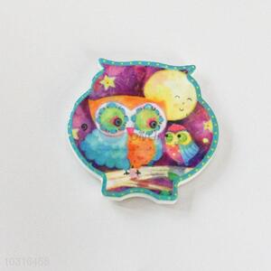 Super quality owl shaped fridge magnet 