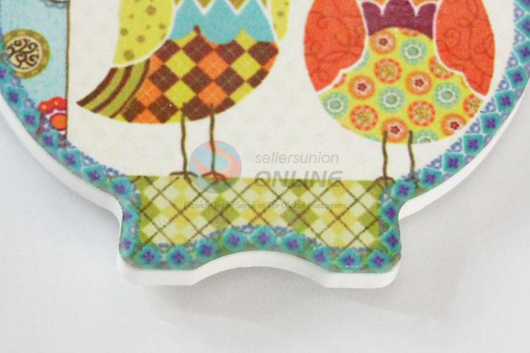 Super quality owl shaped fridge magnet 