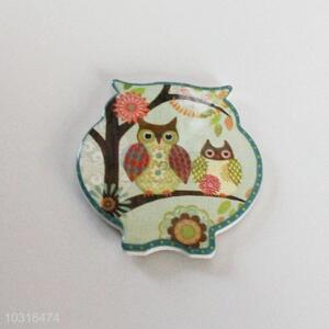 Newest cheap owl shaped fridge magnet 