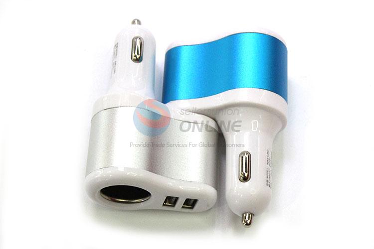 Multifunctional 3 in 1 Car Charger with Cigarette Lighter for Sale