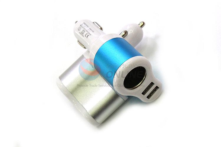 Multifunctional 3 in 1 Car Charger with Cigarette Lighter for Sale