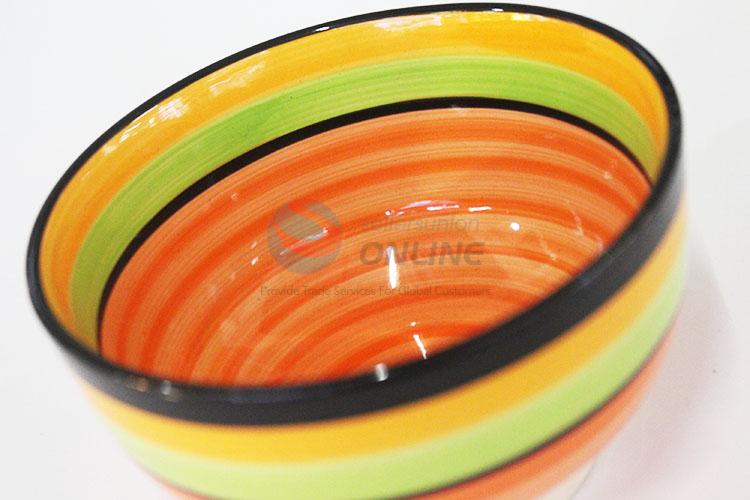 Popular Colorful Ceramic Bowl Meal Bowl