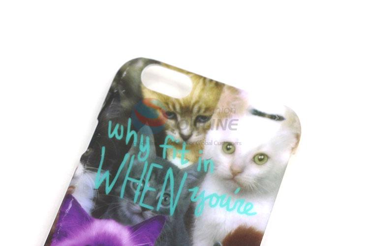 Different Cats Printed Mobile Phone Shell for Sale