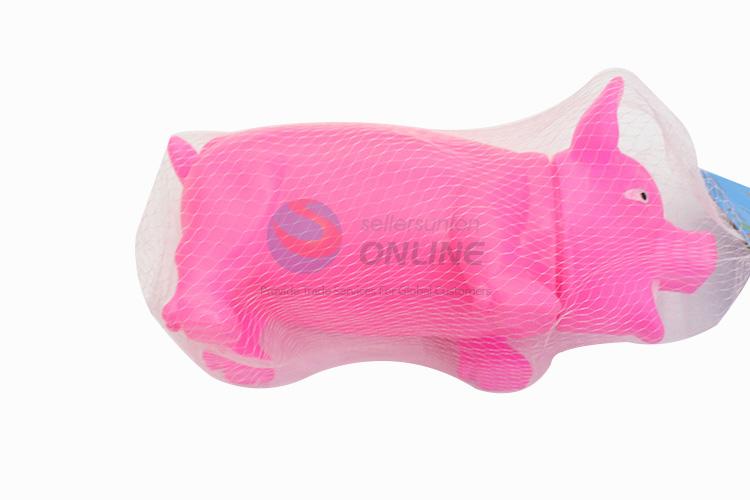 Popular design low price kids sound pig toy