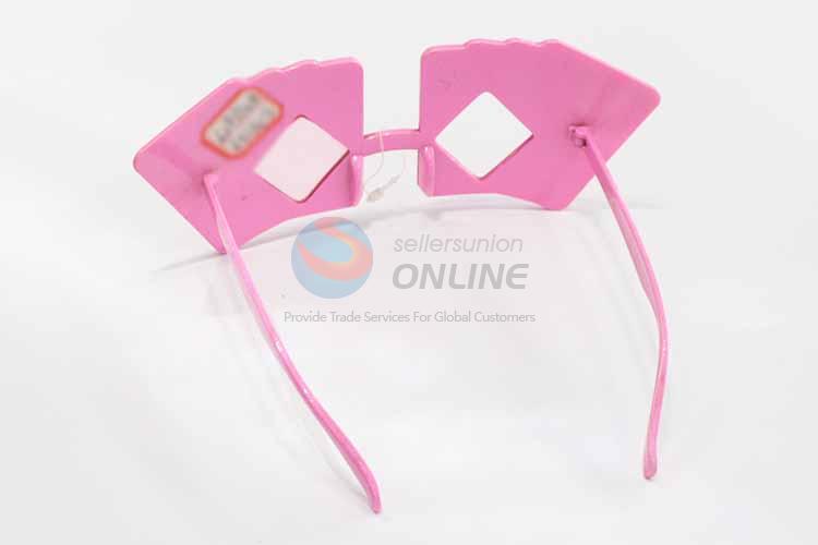 Pink Poker Fashion Party Glasses