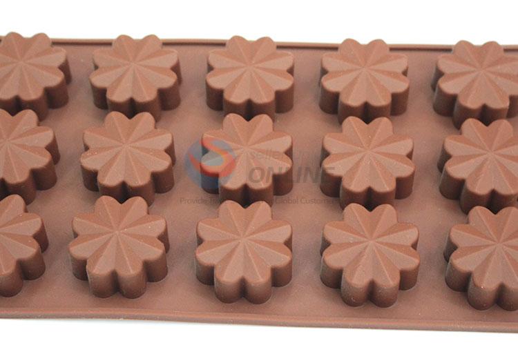 Hot Sale Flower Shape Chocolate Mould Silicone Biscuit Mould