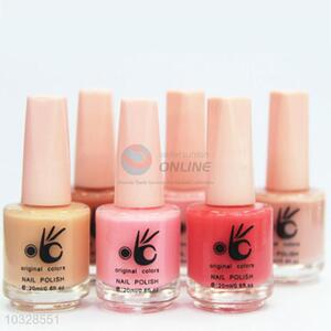 Simple Six Candy Colors Nail Gel Polish DIY Painting Art