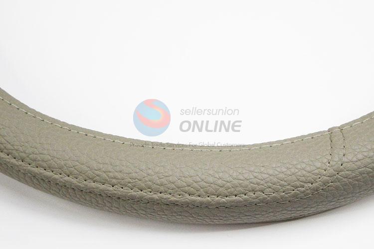 Classical PU Leather Steering Wheel Cover