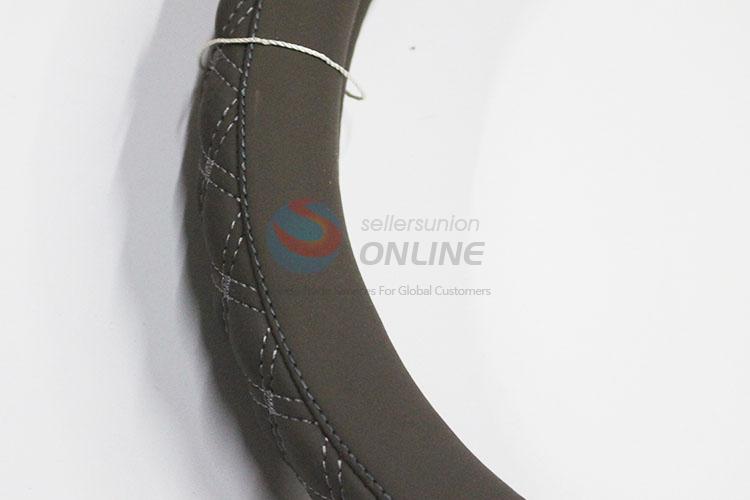 Wholesale Factory Supply Car Braid Leather Steering Wheel Cover