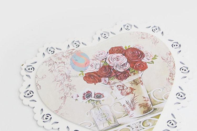 Wholesale Unique Design Flowers Printed Pattern Coffee Cup Table Mat