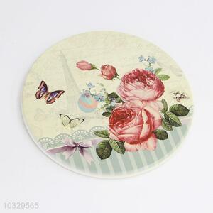 Fashion Style Flowers Printed Pattern Coffee Cup Table Mat