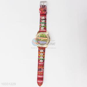 High Quality Cheap Custom Weave Strap Women Watch