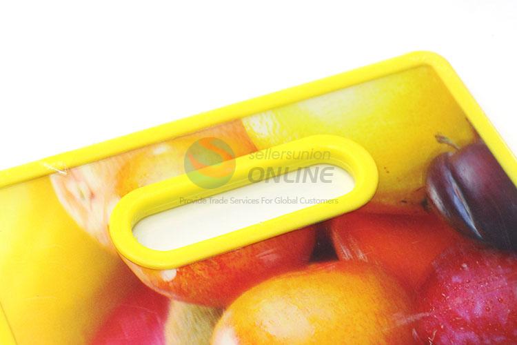 Top Selling Fruit Printed PP Cutting Board for Sale