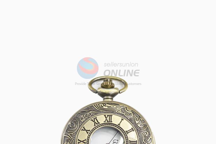 Popular design promotional cheap retro pocket watch