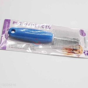 Blue Handle Pet Comb/Hair Brush/Pet Grooming Brush