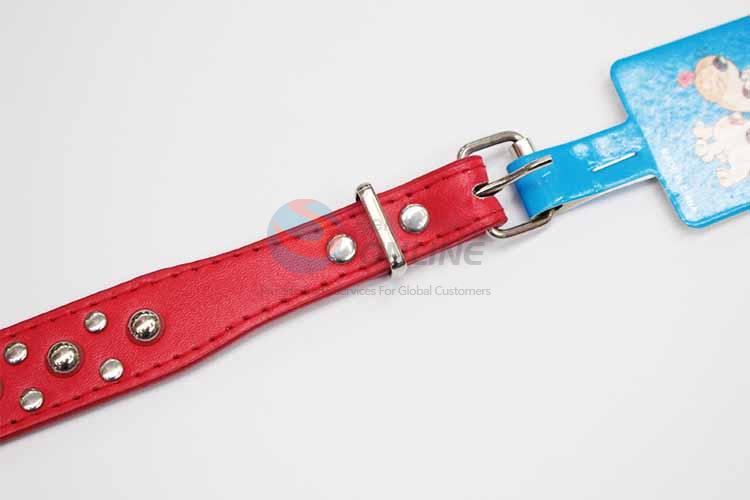 Red Fashion Pet Collar for Dogs