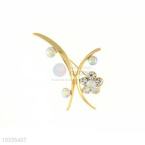 Popular design low price flower brooch