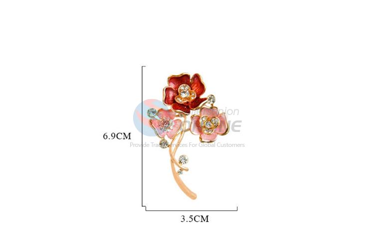 Bottom price good quality plum blossom brooch