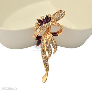 Recent design popular cheap fashion brooch