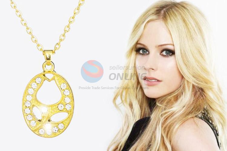 Bottom price good quality flower shaped necklace