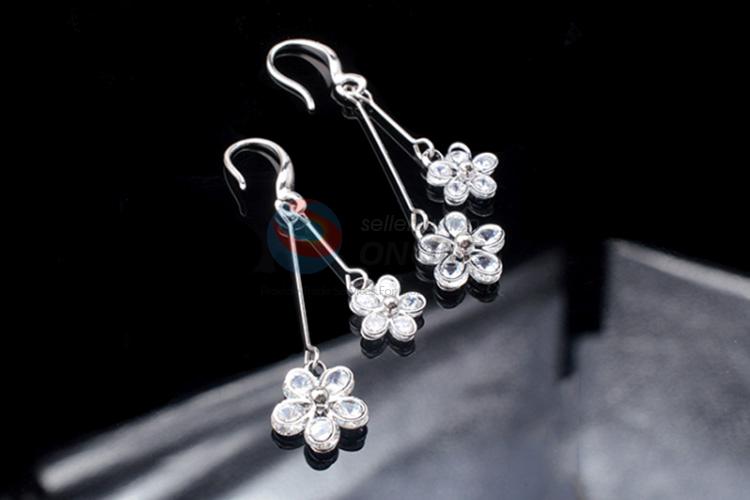 China manufacturer low price zircon earrings