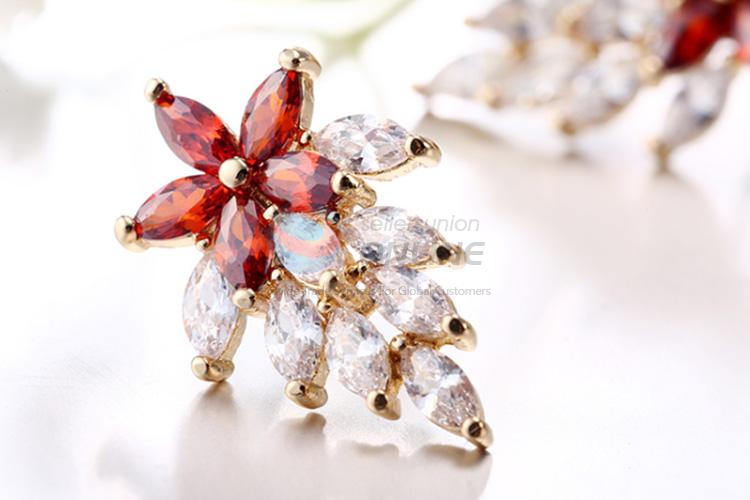 New arrival delicate style zircon earrings