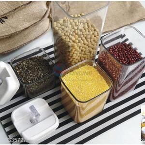 Custom Square Storage Jar Food Contain Set