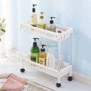 Best Price Two Layers Storage Rack Plastic Storage Holders