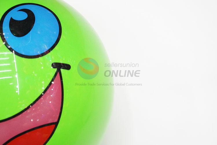 Lovely Pattern Green PVC Inflatable Ball Toy Water Polo