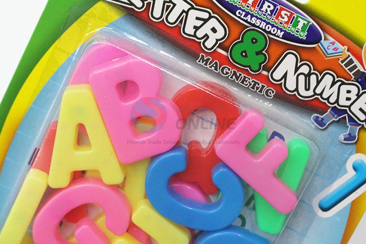 Magnetic Alphabet Letters and Numbers for Educating Kids