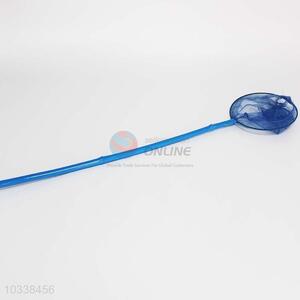 Promotional blue plastic fish-landing net