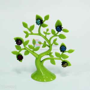 Lucky Tree Shaped Magnetic Fridge Magnet Card Holder