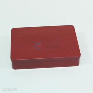 Gift Rectangular Thi Metal Tin Box